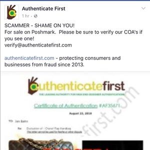 Chanel jumbo scammer beware